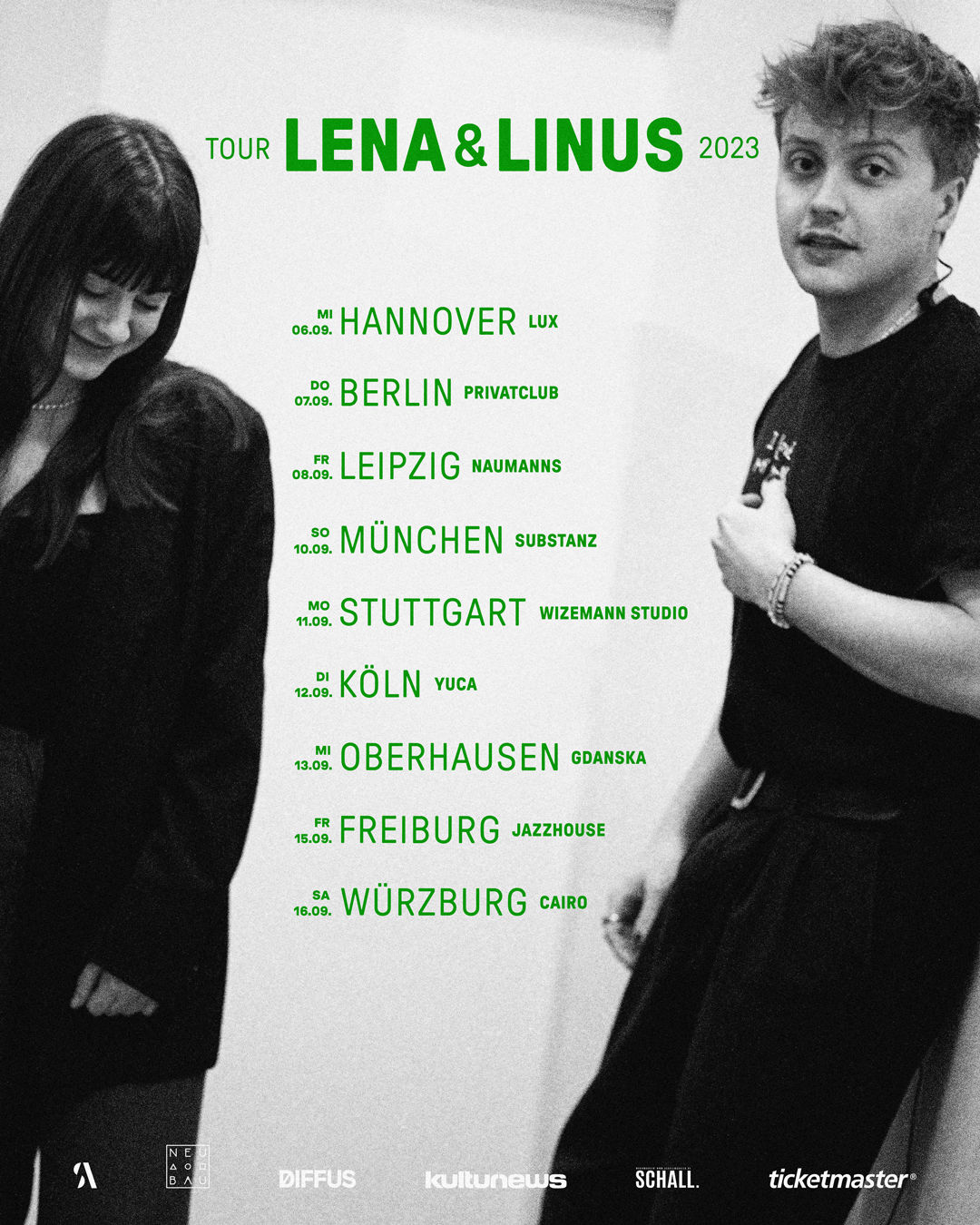 Tour dates 2023